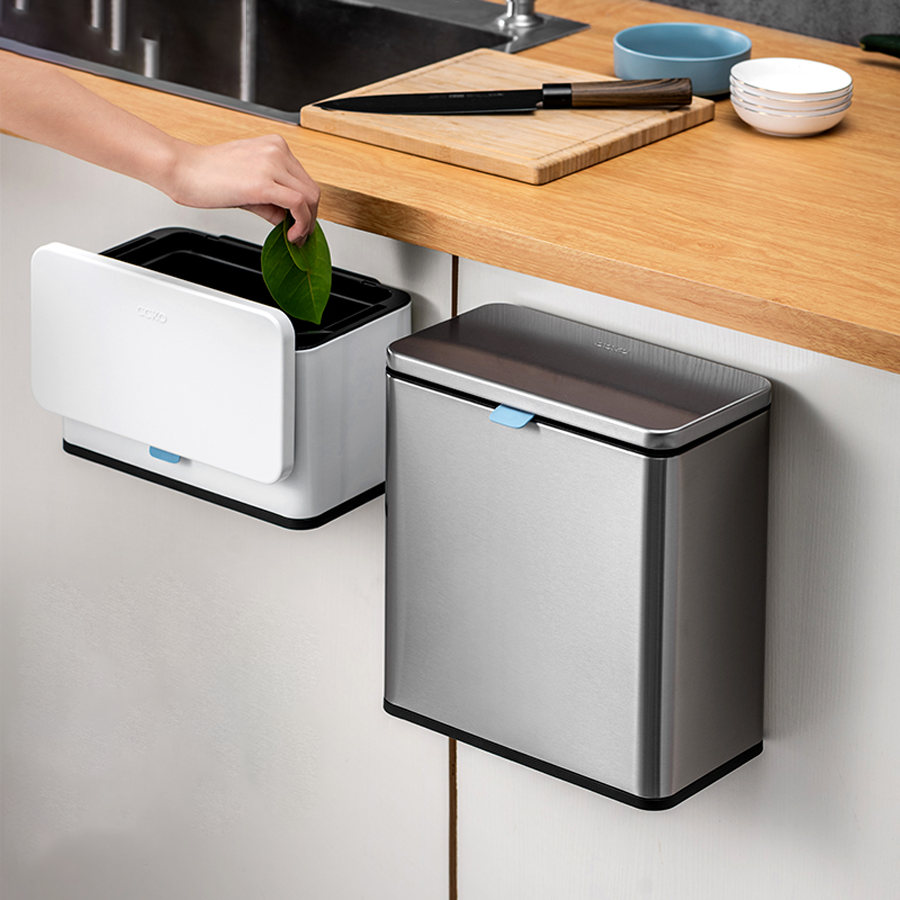 Thùng rác gắn cánh cửa tủ bếp CCKO CK9943 cao cấp