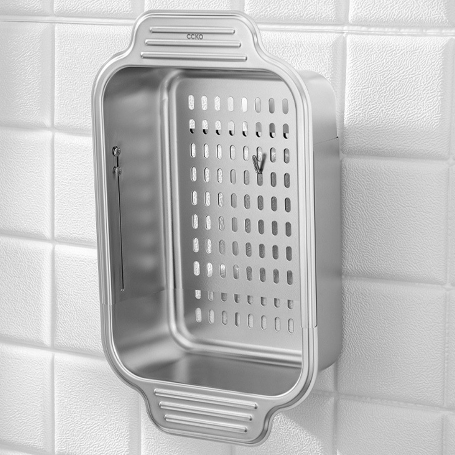 Rổ gác bồn rửa bát thông minh đa năng CCKO CK8632 cao cấp