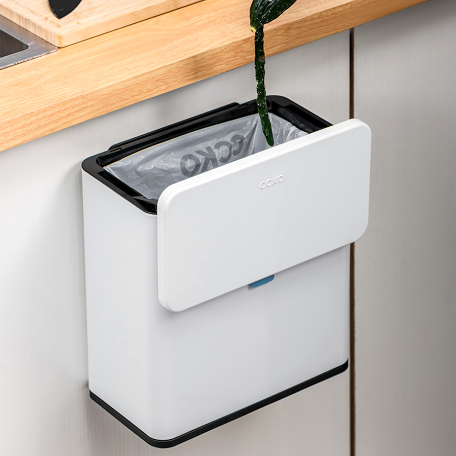 Thùng rác gắn cánh cửa tủ bếp CCKO CK9943 cao cấp