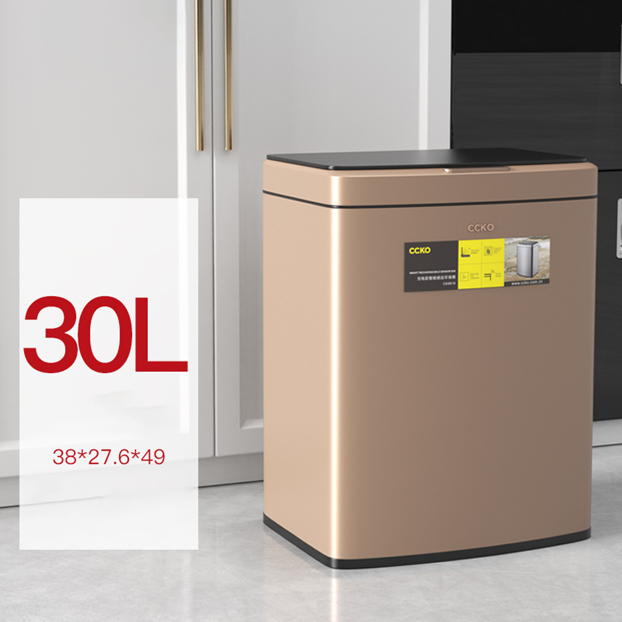 Thùng rác cảm ứng thông minh dung tích lớn CCKO CK9919 cao cấp
