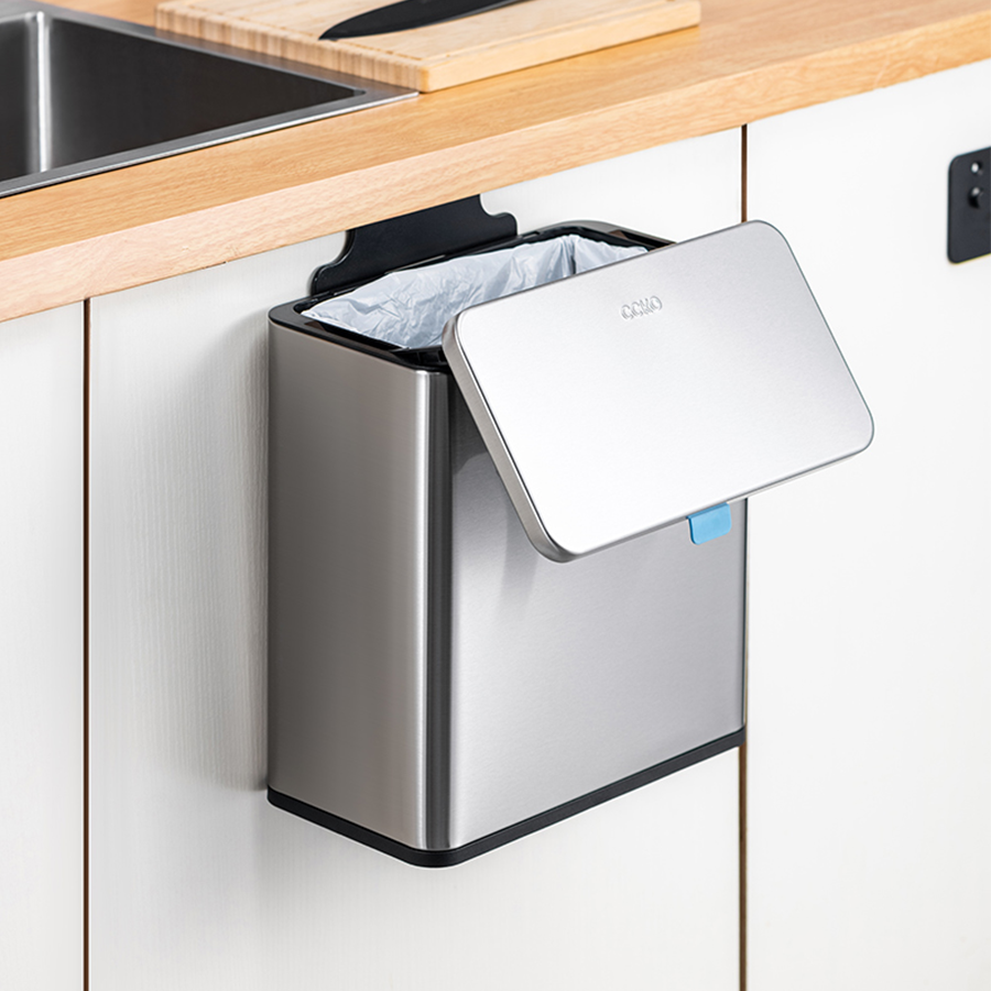 Thùng rác gắn cánh cửa tủ bếp CCKO CK9943 cao cấp