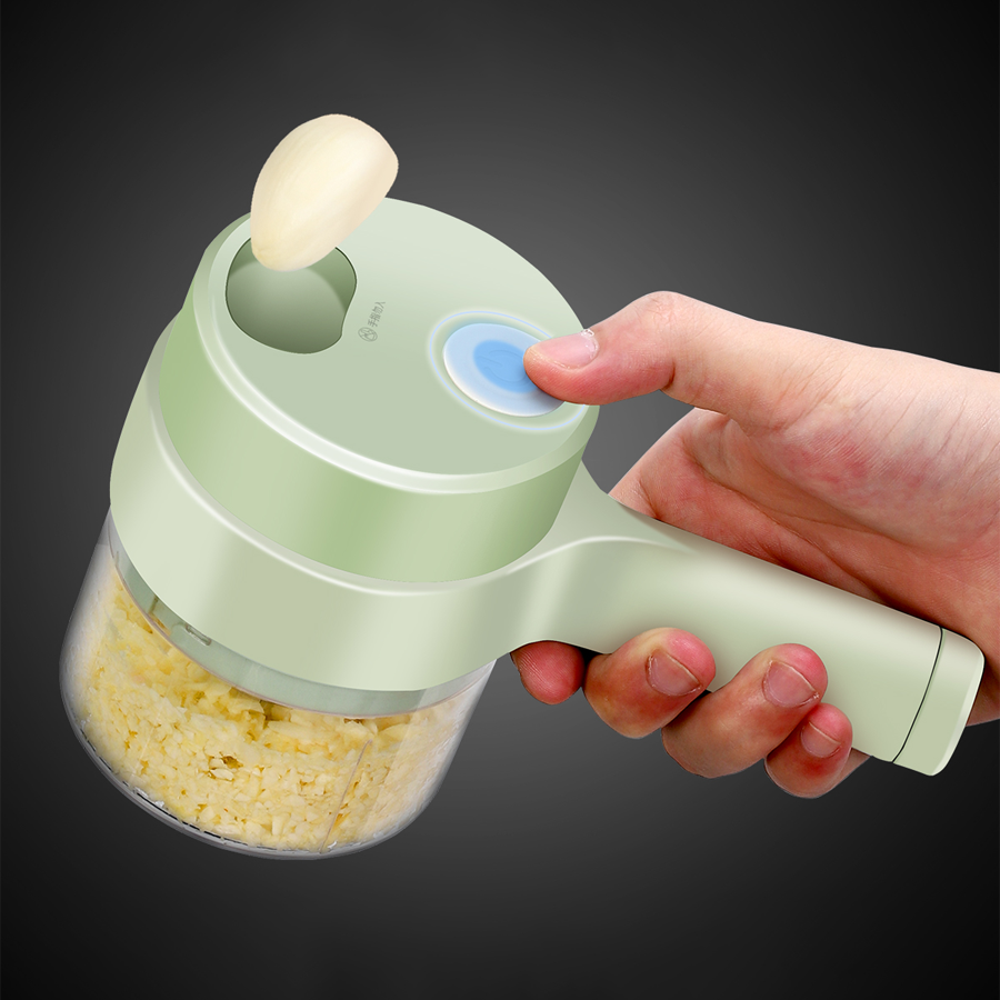 Máy thái, nghiền hành tỏi ớt KACHEEG 2 in 1 cao cấp