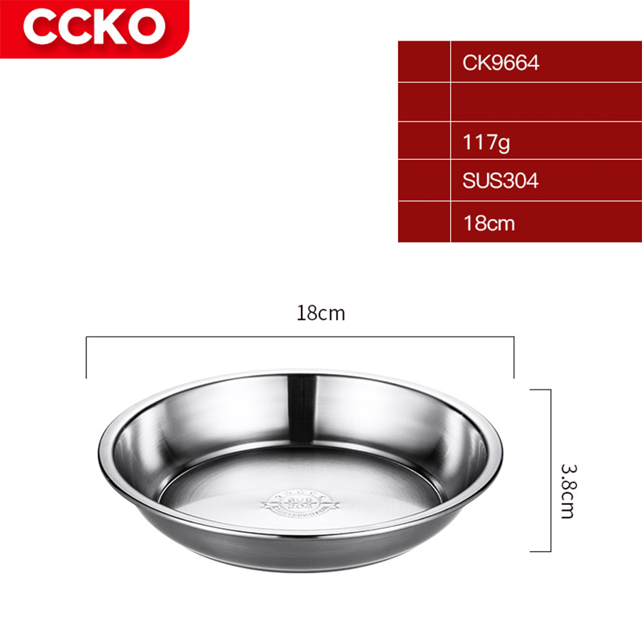 Đĩa đựng thức ăn, hoa quả, thực phẩm đa năng CCKO CK9664 cao cấp
