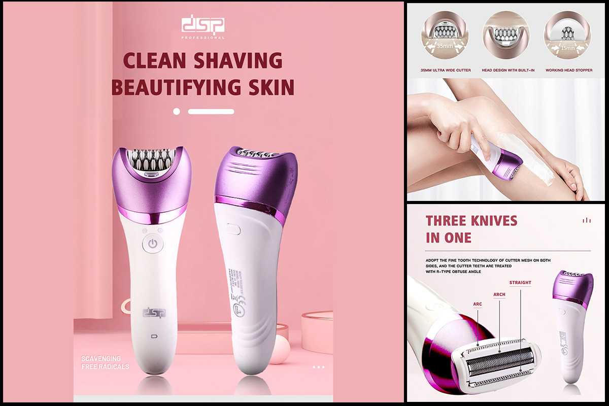 Bộ dụng cụ làm đẹp 6in1 DSP 70019 cao cấp