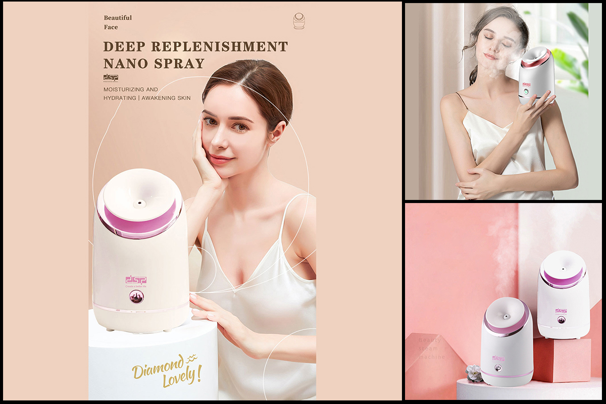 Máy xông hơi mặt DSP 70157 cao cấp