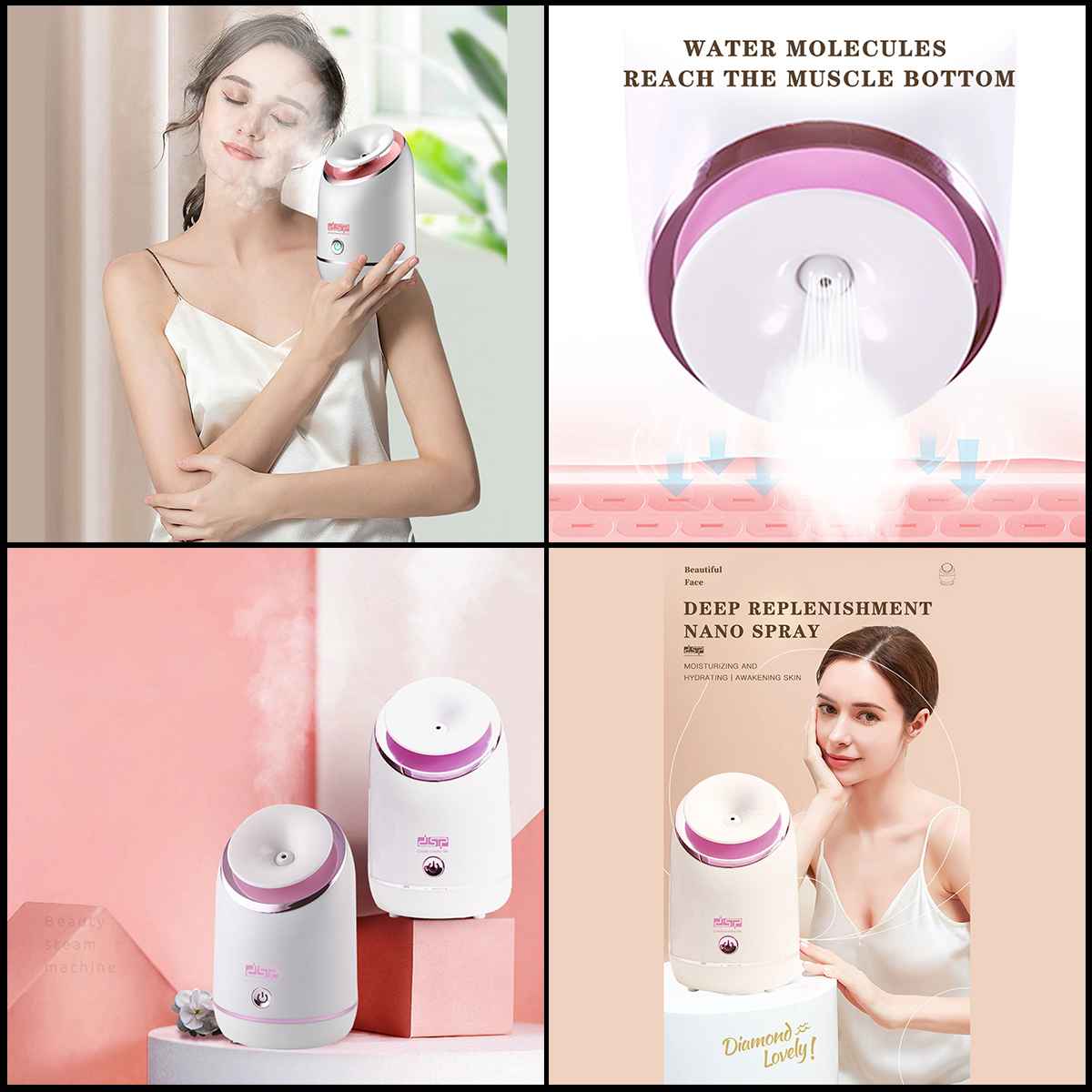 Máy xông hơi mặt DSP 70157 cao cấp