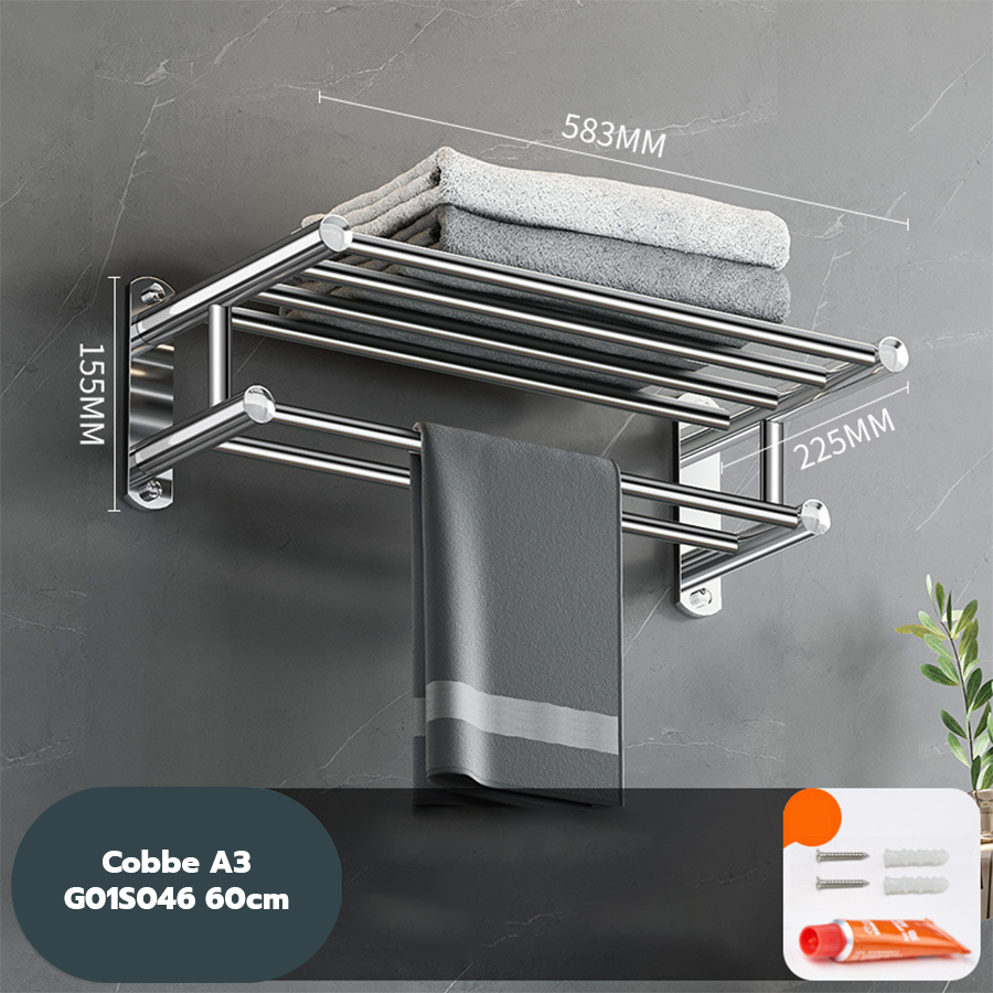 Giá treo khăn nhà tắm Cobbe cao cấp
