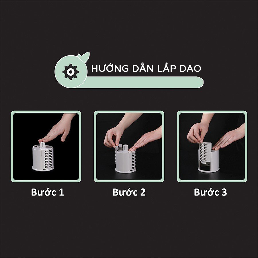 Máy cắt thái rau củ quả đa năng KACHEEG DYKO cao cấp