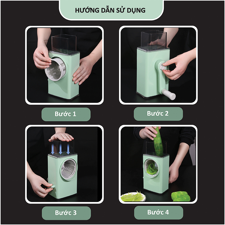 Máy cắt thái rau củ quả đa năng KACHEEG DYKO cao cấp