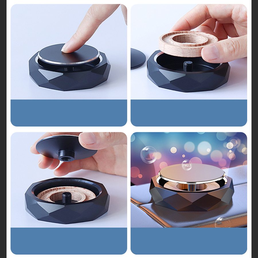 Bộ khuếch tán tinh dầu nước hoa xe hơi Hexagonal-Shaped Car Fragrance