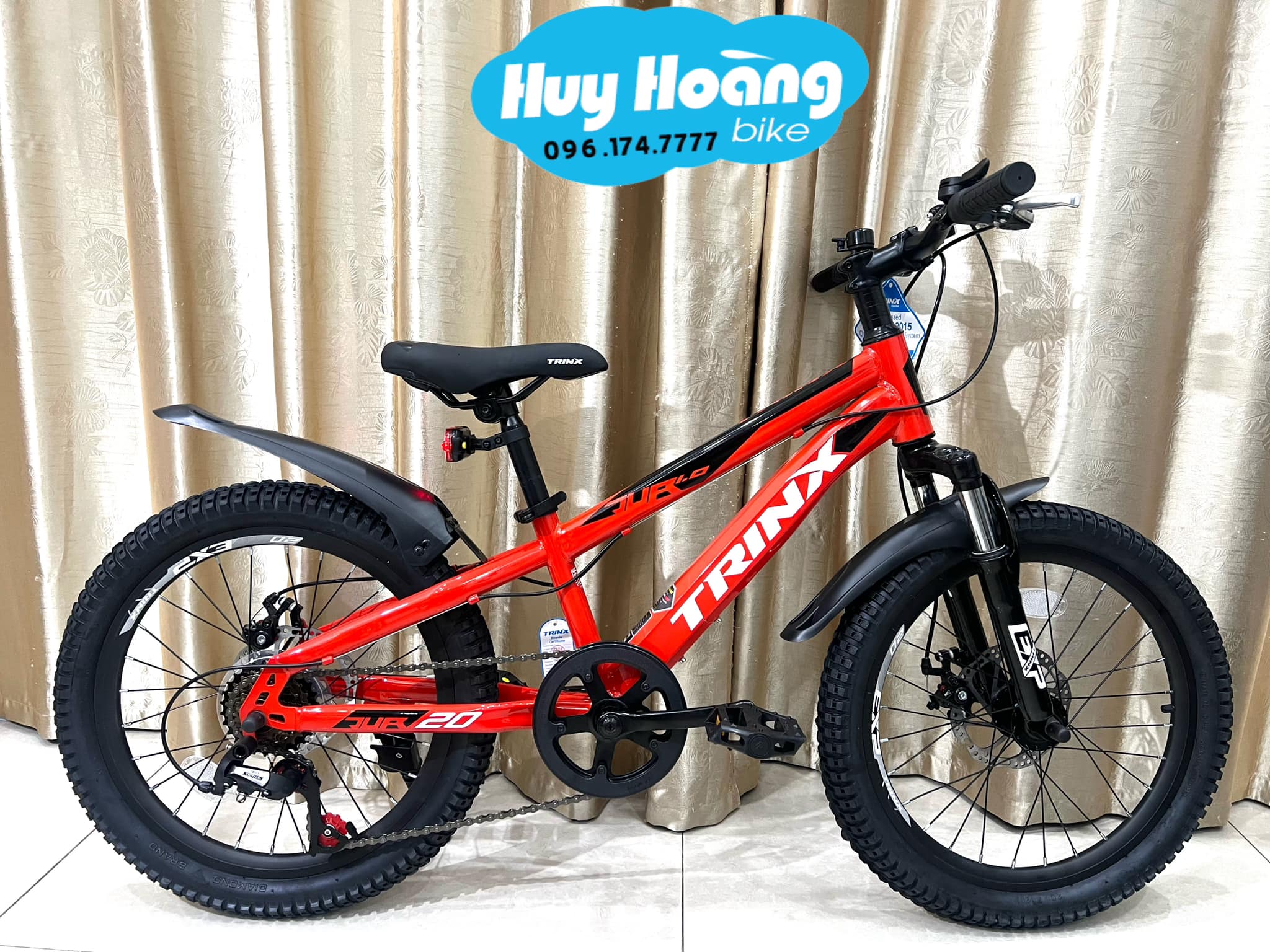 Xe Đạp Trinx Junior 1.0  ( 6 đến 12 tuổi ) Xe sử dụng 6 số Gạt đi nhanh chậm