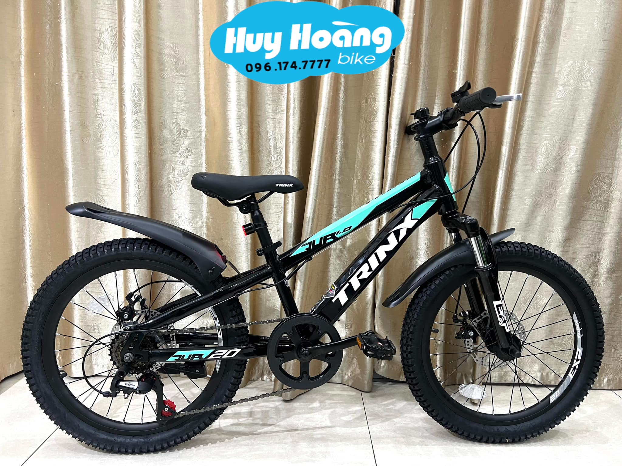 Xe Đạp Trinx Junior 1.0  ( 6 đến 12 tuổi ) Xe sử dụng 6 số Gạt đi nhanh chậm
