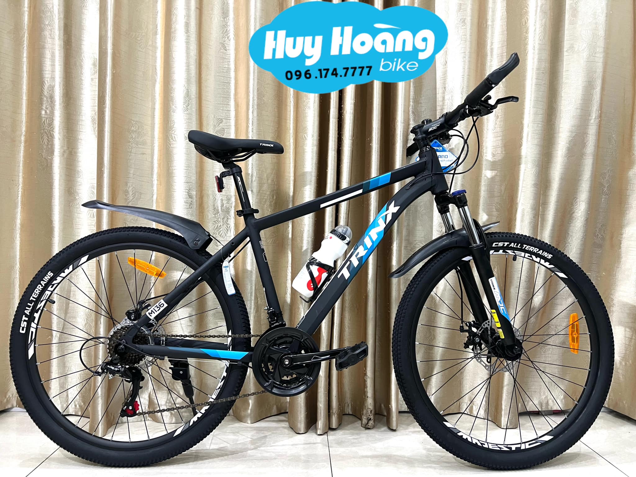 Xe Đạp Trinx M136 Vành 26inh Khung nhôm 21 số Shimano