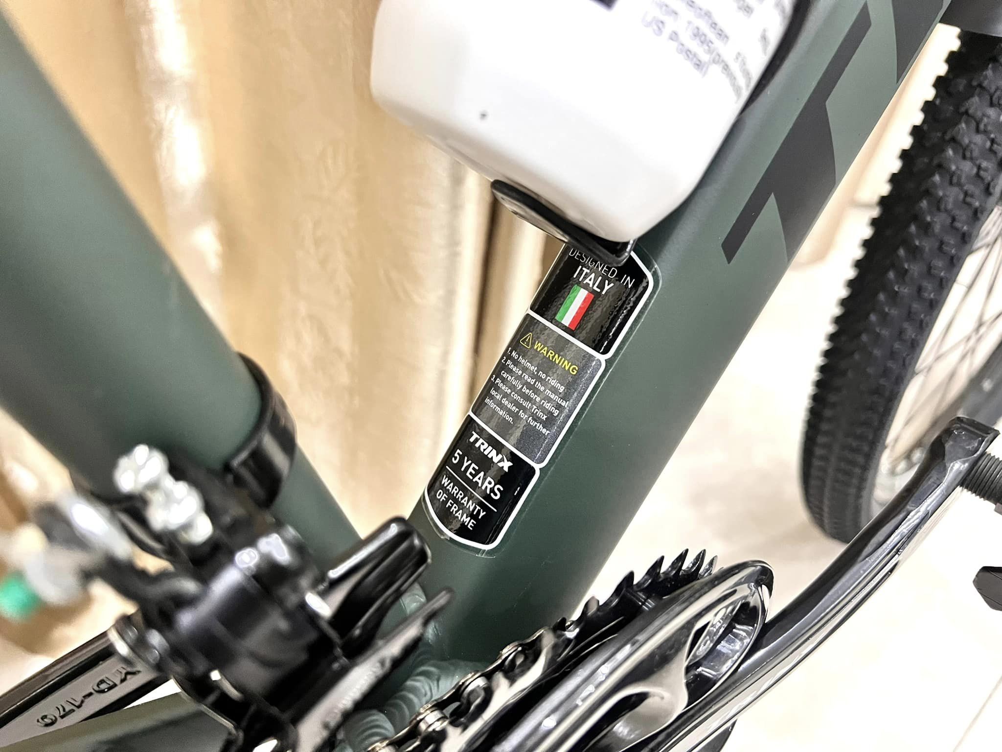 Xe Đạp Trinx GT24 Khung Nhôm 21 số Shimano ( Từ 9 đến 15 tuổi )