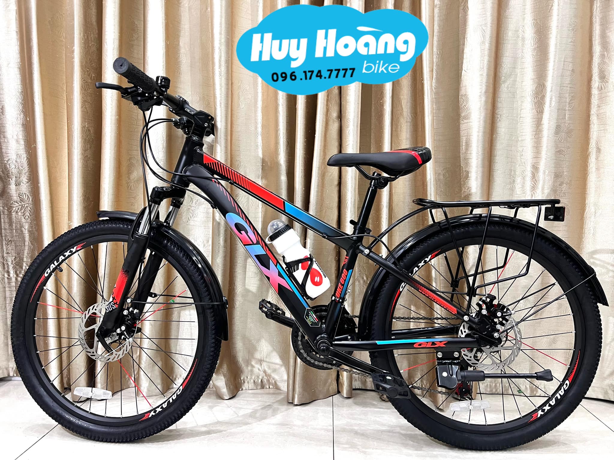 Xe Đạp Galaxy CT9 ( 9 đến 15 tuổi ) Khung nhôm 21 số shimano