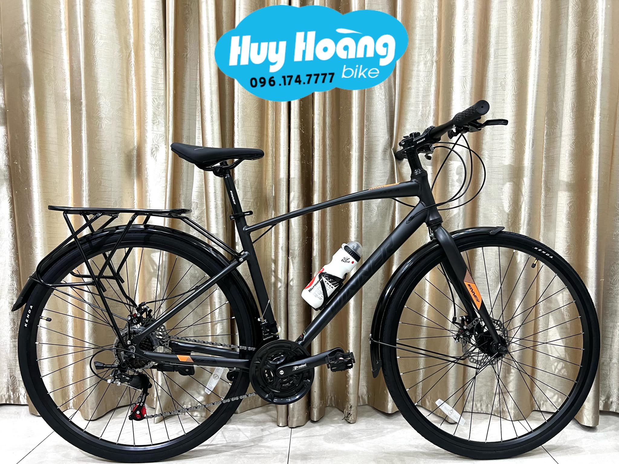 Xe Đạp Đi Phố Winner FX2.0 Khung nhôm 24 số shimano