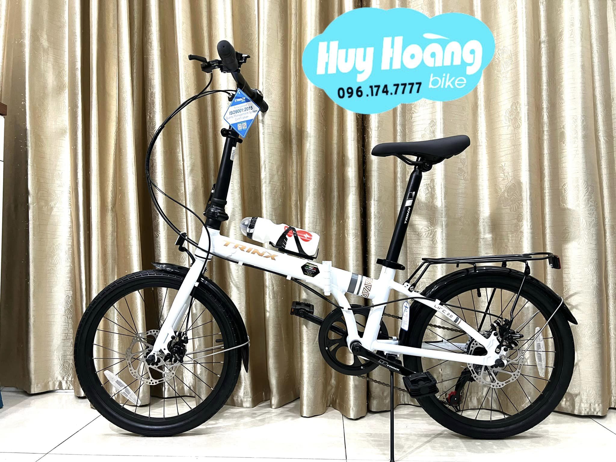 Xe Đạp Gấp Trinx life 2.0 Khung Nhôm 6061 Alloy 7 Số Shimano