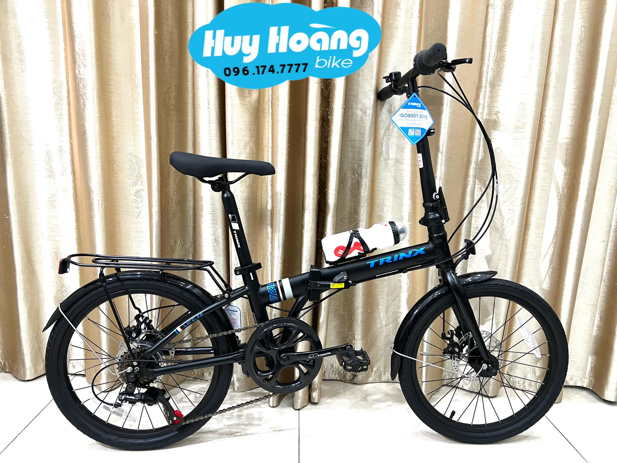 Xe Đạp Gấp Trinx life 2.0 Khung Nhôm 6061 Alloy 7 Số Shimano