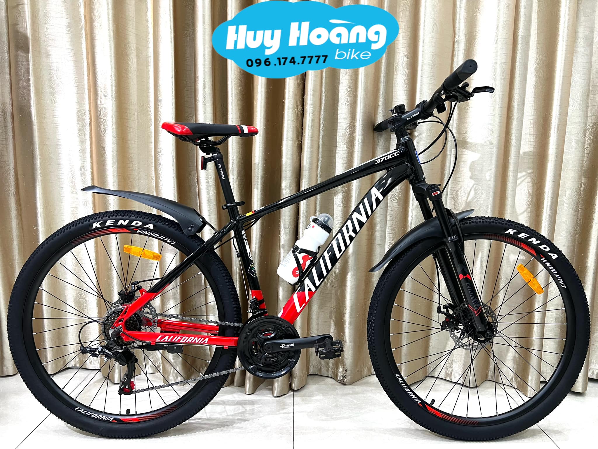 Xe Đạp Califonia 370cc Vành 27'5 Khung Nhôm 21 số Shimano