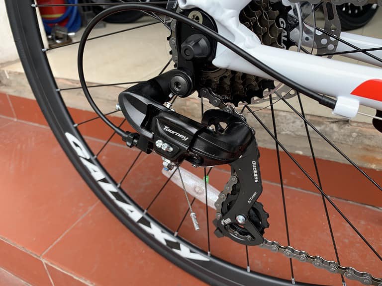 Xe Đạp Đua Galaxy TCV18  - Sang số tay lắc