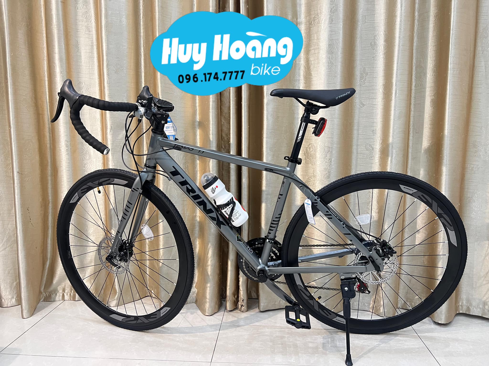 Xe Đạp Đua Trinx Tempo 1.1 Khung nhôm Alloy 6061 , 21 số Shimano cao cấp
