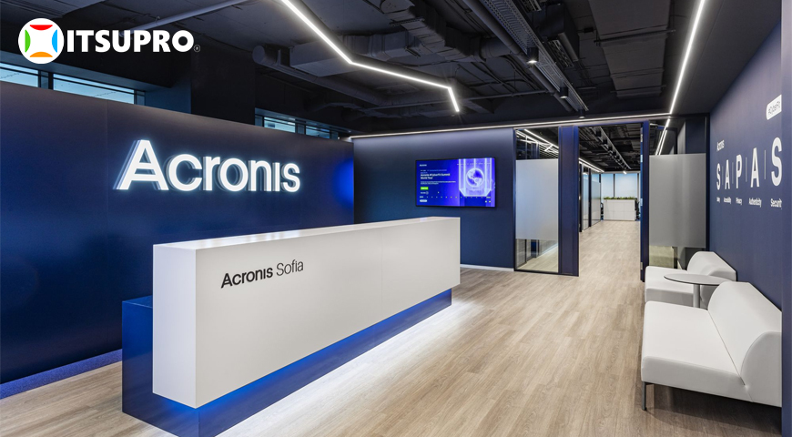 Các trung tâm dữ liệu của Acronis trải dài trên khắp thế giới