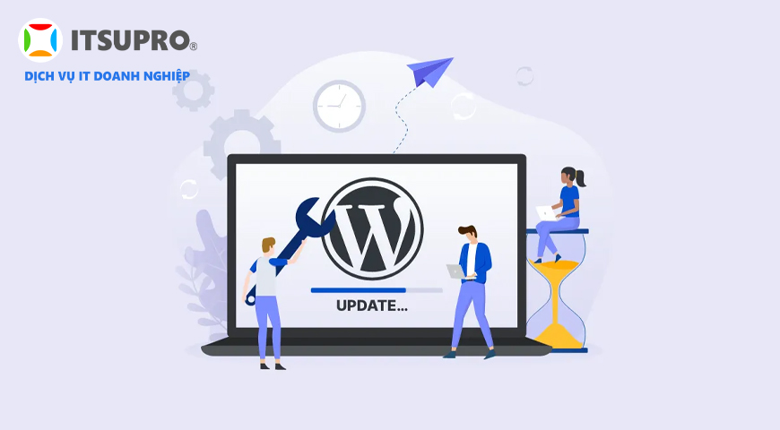 Mỗi bản cập nhật WordPress cung cấp bản vá bảo mật nâng cao mức độ an toàn