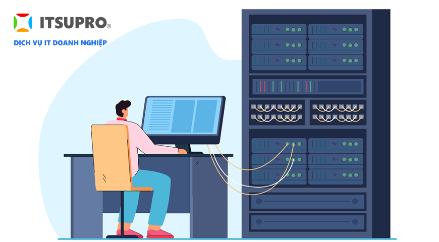 Các tổ chức cỡ vừa và lớn thường lựa chọn máy chủ được thiết kế riêng