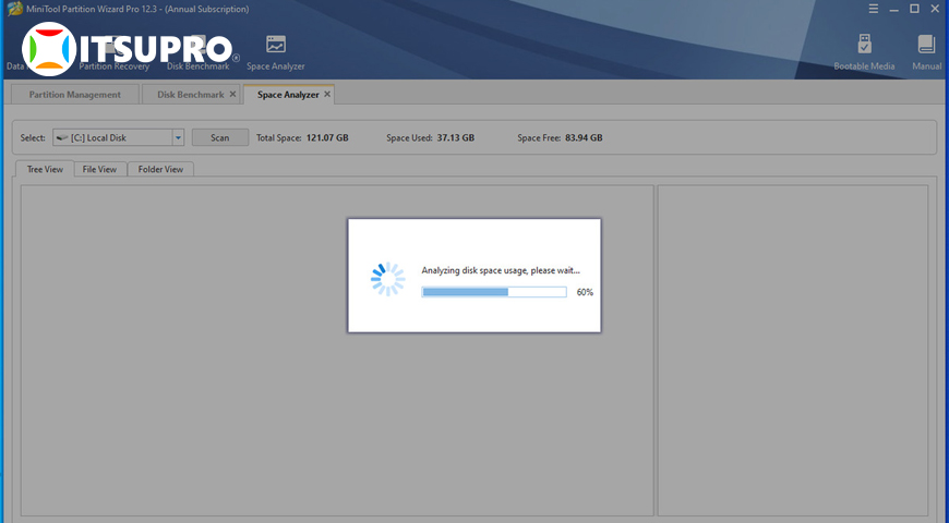 Phần mềm phục hồi dữ liệu ổ cứng MiniTool Partition Recovery có thể tự động hóa 