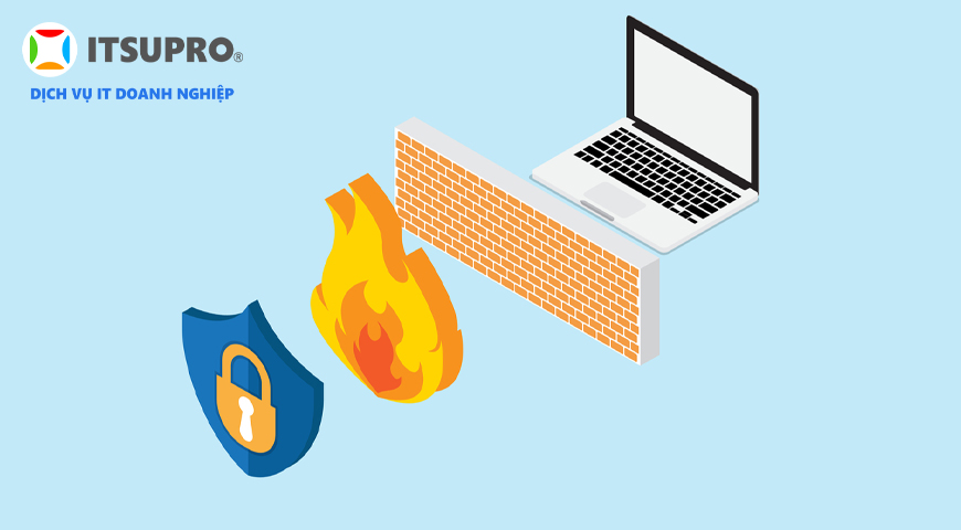 Firewall hoạt động như một chiếc cổng kiểm soát lưu lượng truy cập mạng