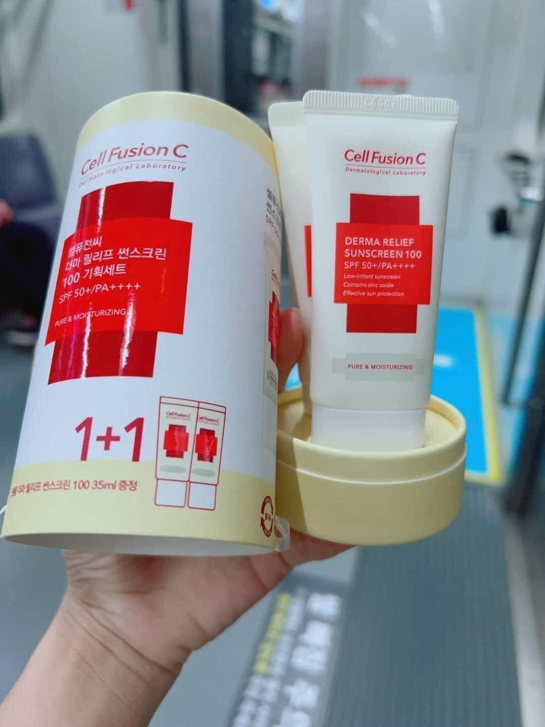 Kem chống nắng 𝐂𝐄𝐋𝐋 𝐅𝐔𝐒𝐇𝐈𝐎𝐍 𝐂