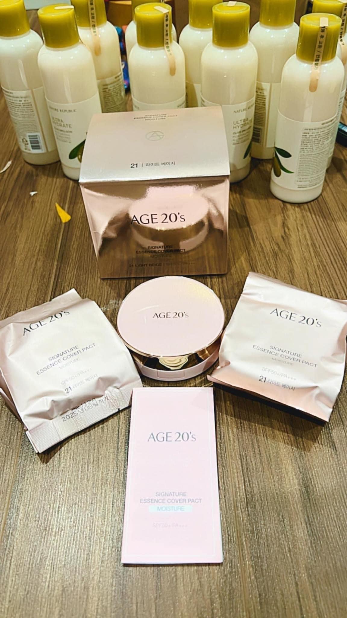 PHẤN TƯƠI AGE 20'S SIGNATURE ESSENCE COVER PACT MOISTURE