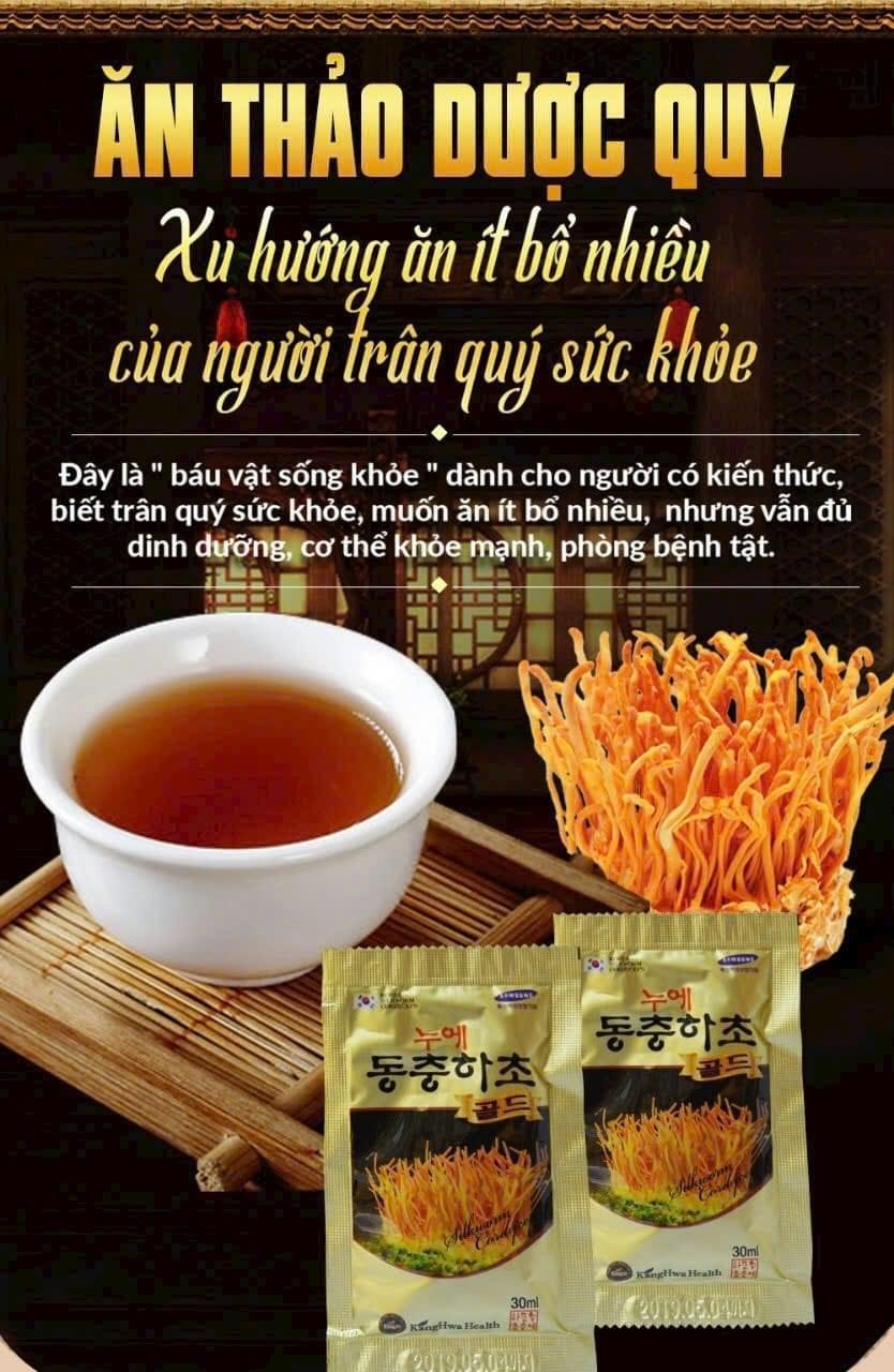Tinh chất đông trùng hạ thảo Bio Kwangwha 60 gói