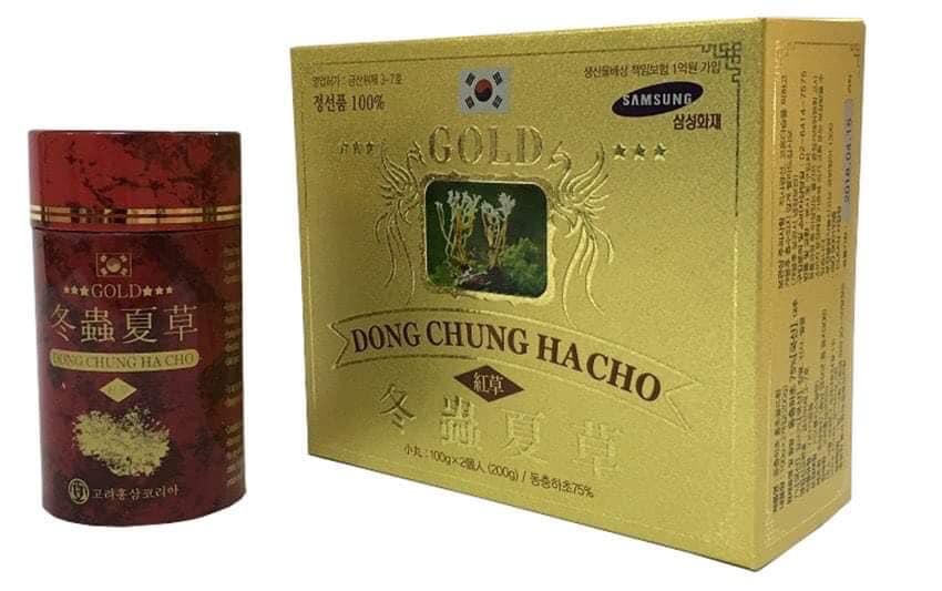 Viên uống đông trùng hạ thảo viên tiêu