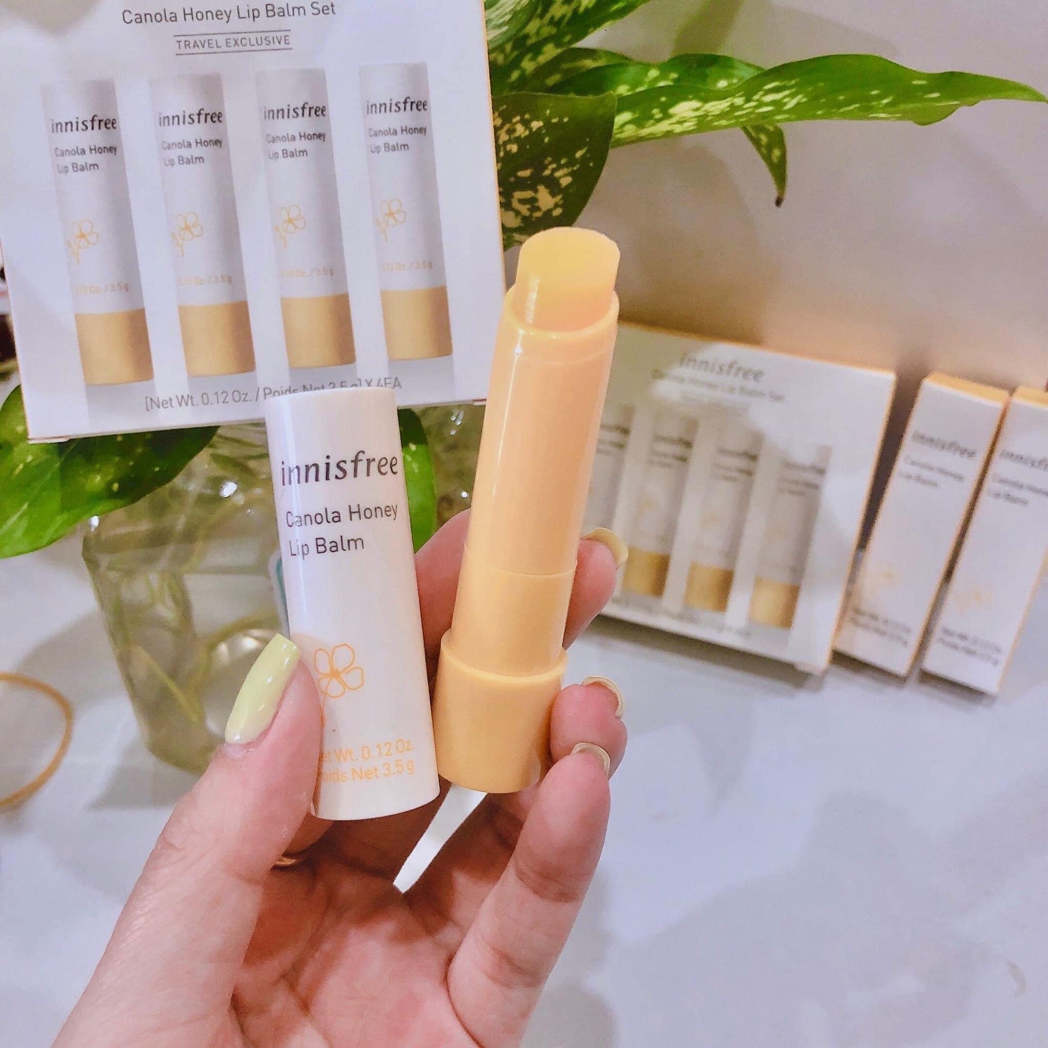 Son dưỡng môi Innisfree Canola Honey Lip Balm