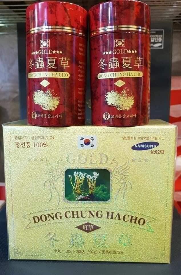 Viên uống đông trùng hạ thảo viên tiêu