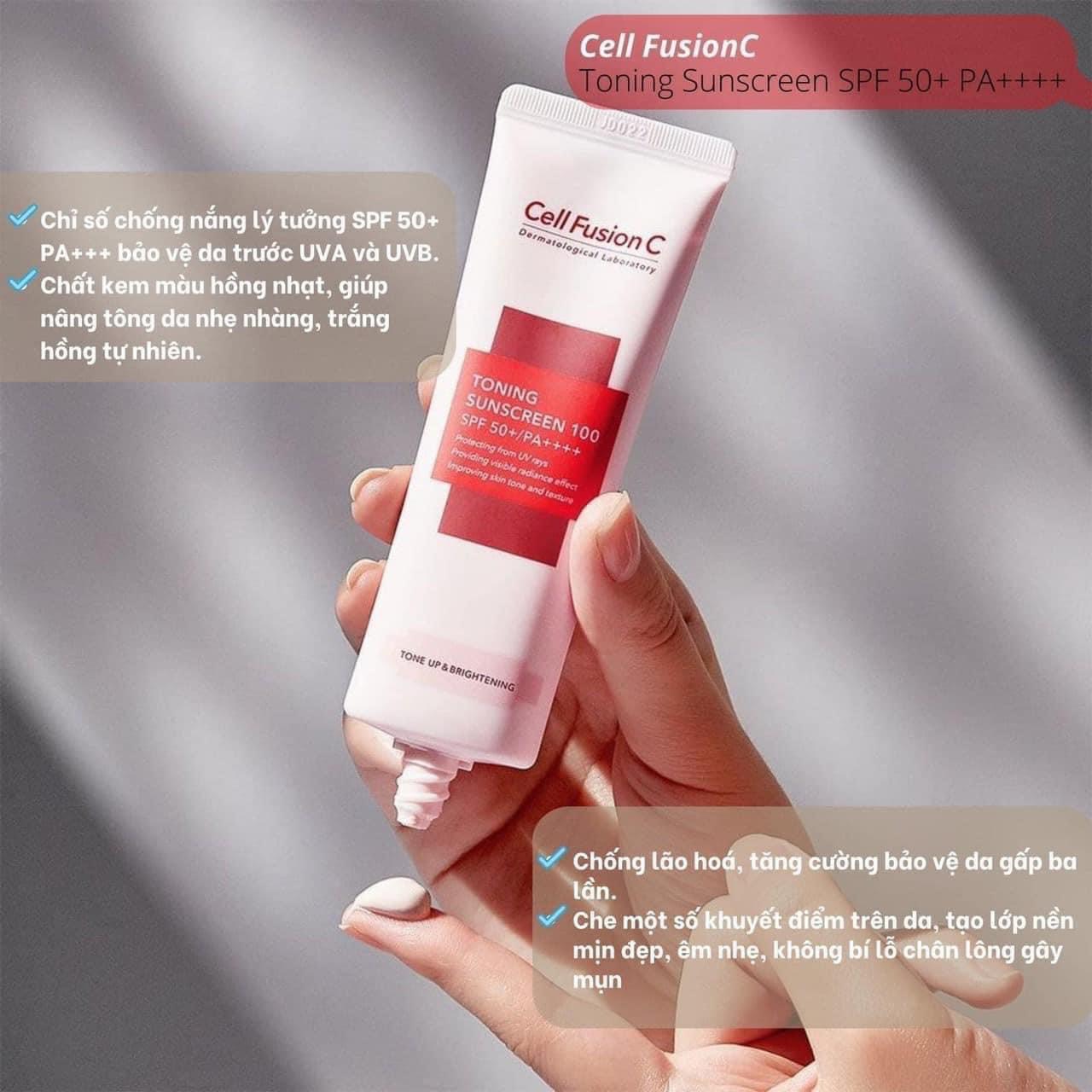 Kem chống nắng Cellfusion C