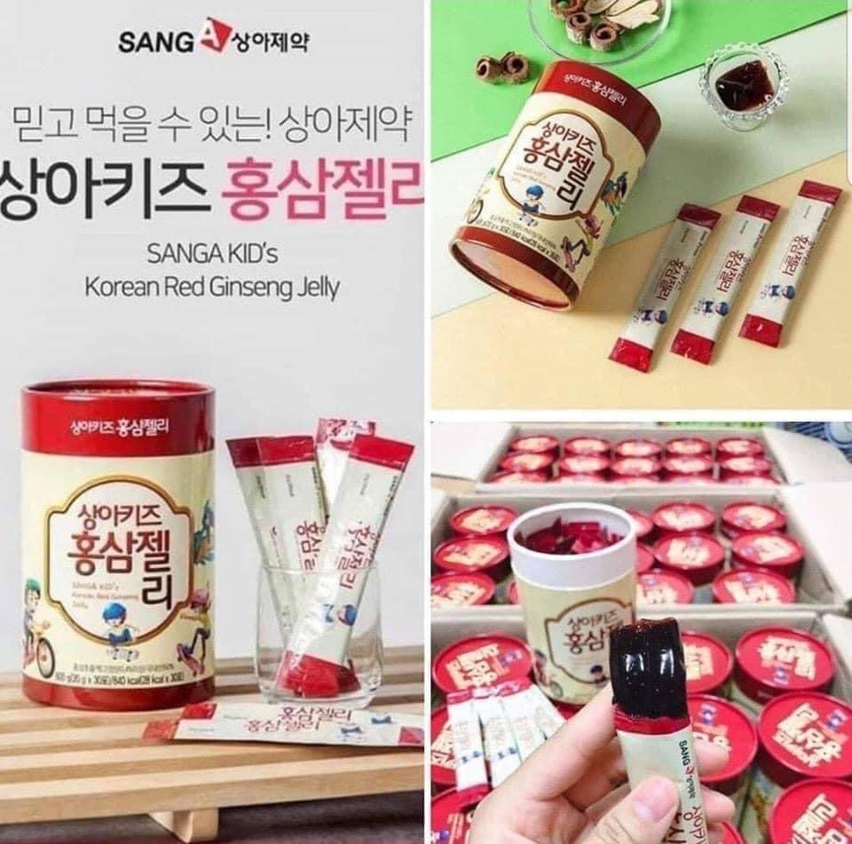 THẠCH HỒNG SÂM BABY Hàn Quốc SANGA