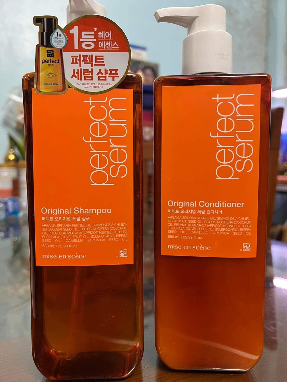 Bộ gội xả Mise en Vàng