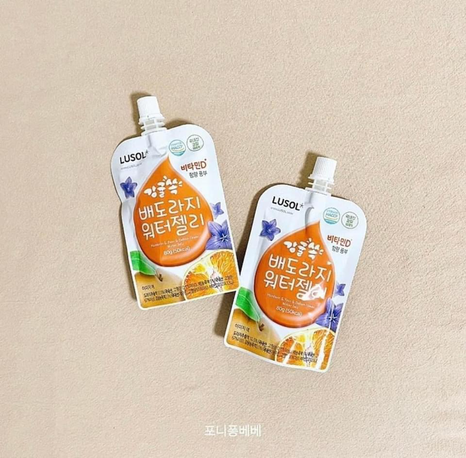 Thạch Quýt Lê và rễ 도라지 Lusol
