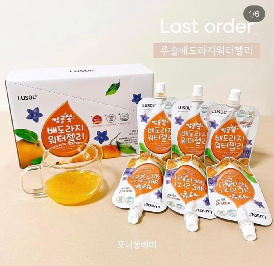 Thạch Quýt Lê và rễ 도라지 Lusol