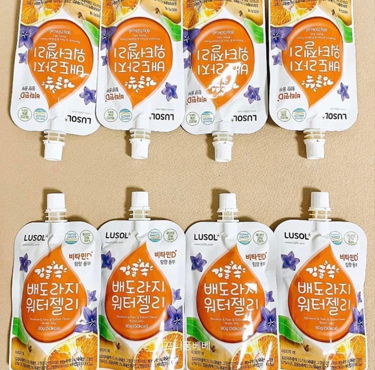 Thạch Quýt Lê và rễ 도라지 Lusol