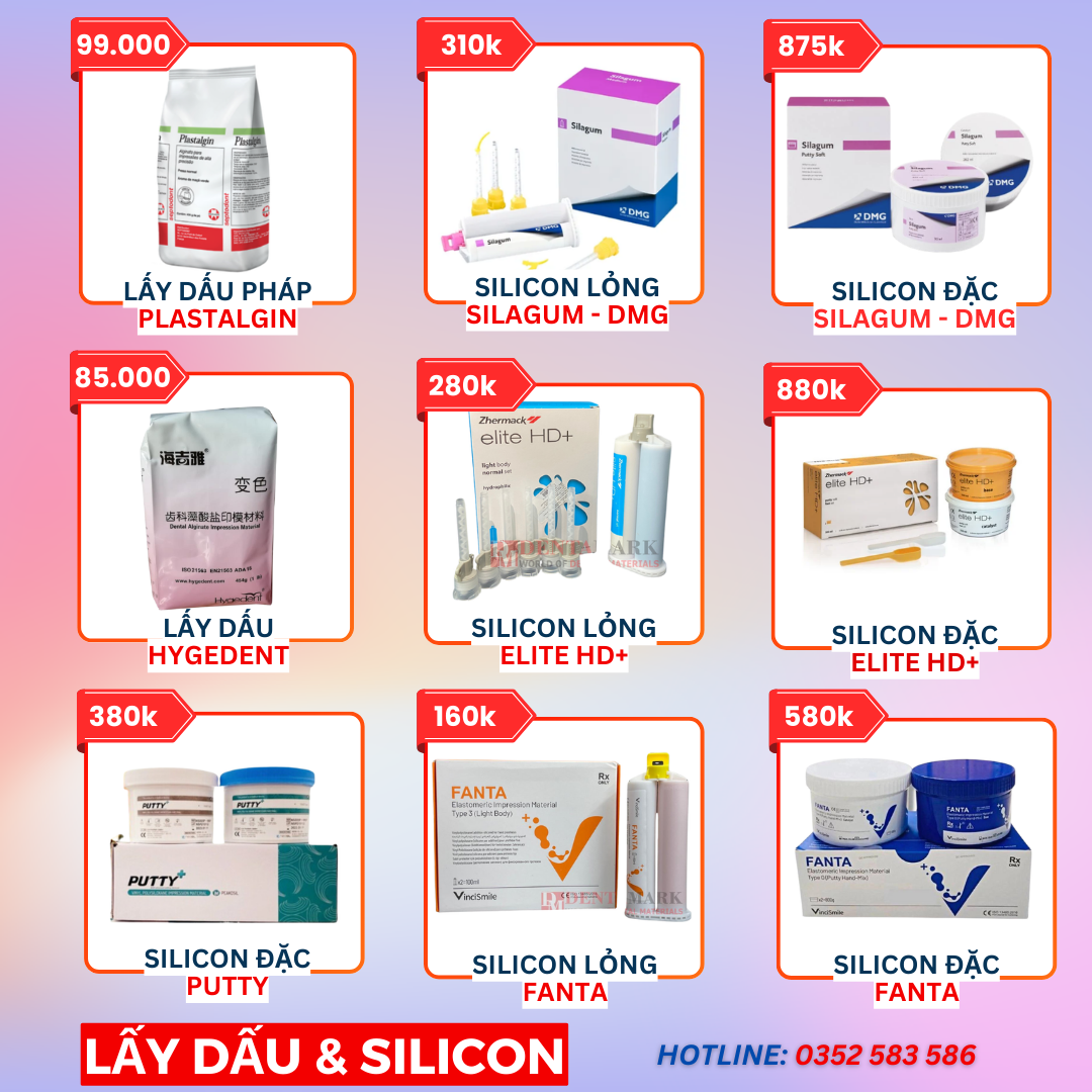 Chương trình ưu đãi chất lấy dấu và Silicon đặc, Silicon lỏng tại triển lãm Videc 2024