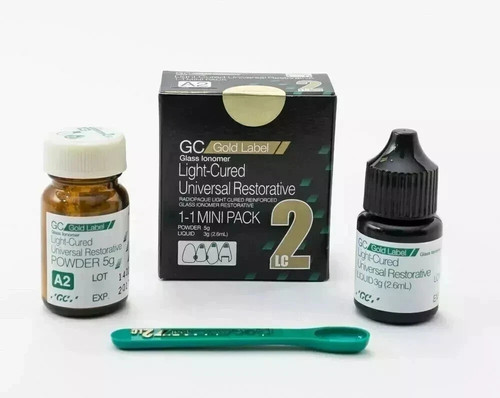 Cement trám Glass Ionomer quang trùng hợp GC Fuji II LC chính hãng Nhật Bản