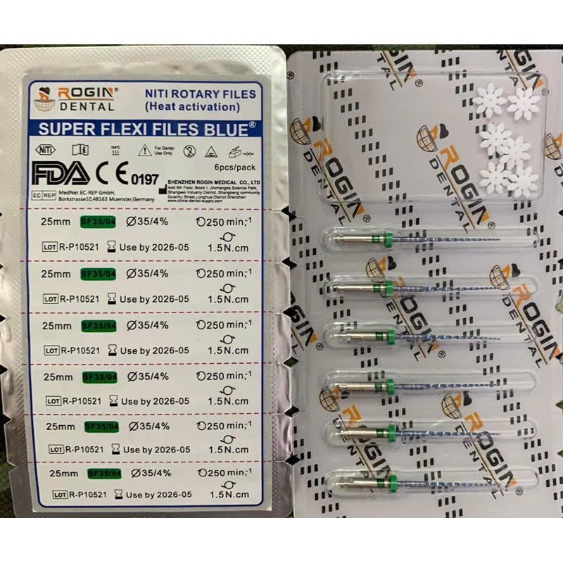 File máy ROGIN (vỉ 6 cây) (MUA 10 TẶNG 3)