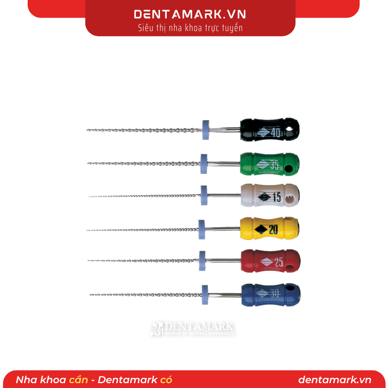 Mũi Trâm KFlex Files Sybron Endo (Hộp 6 cây)