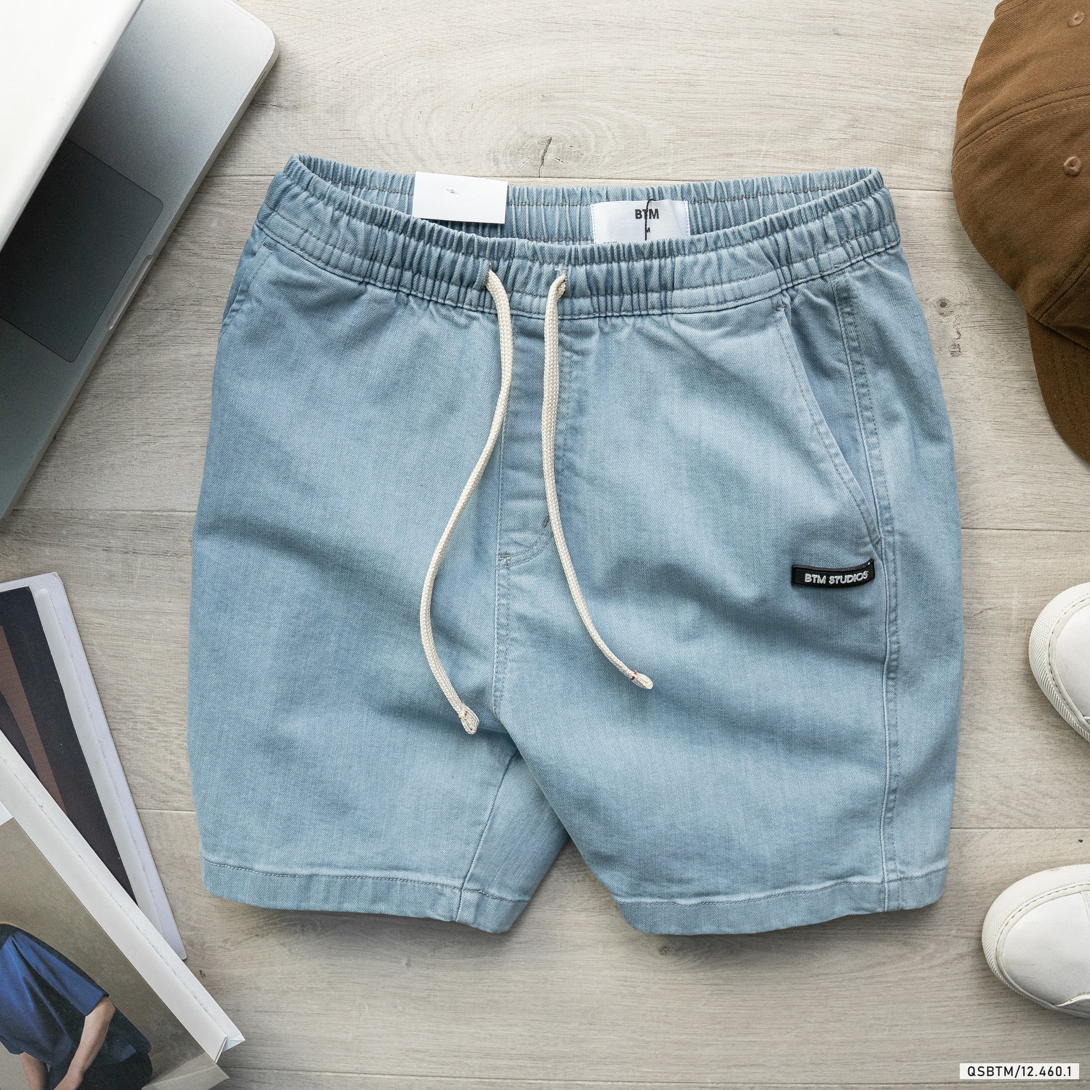 Quần Short jeans BTM 124601