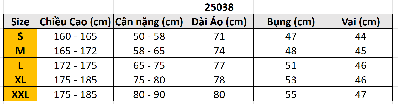 Áo sơ mi chéo BTM 25038