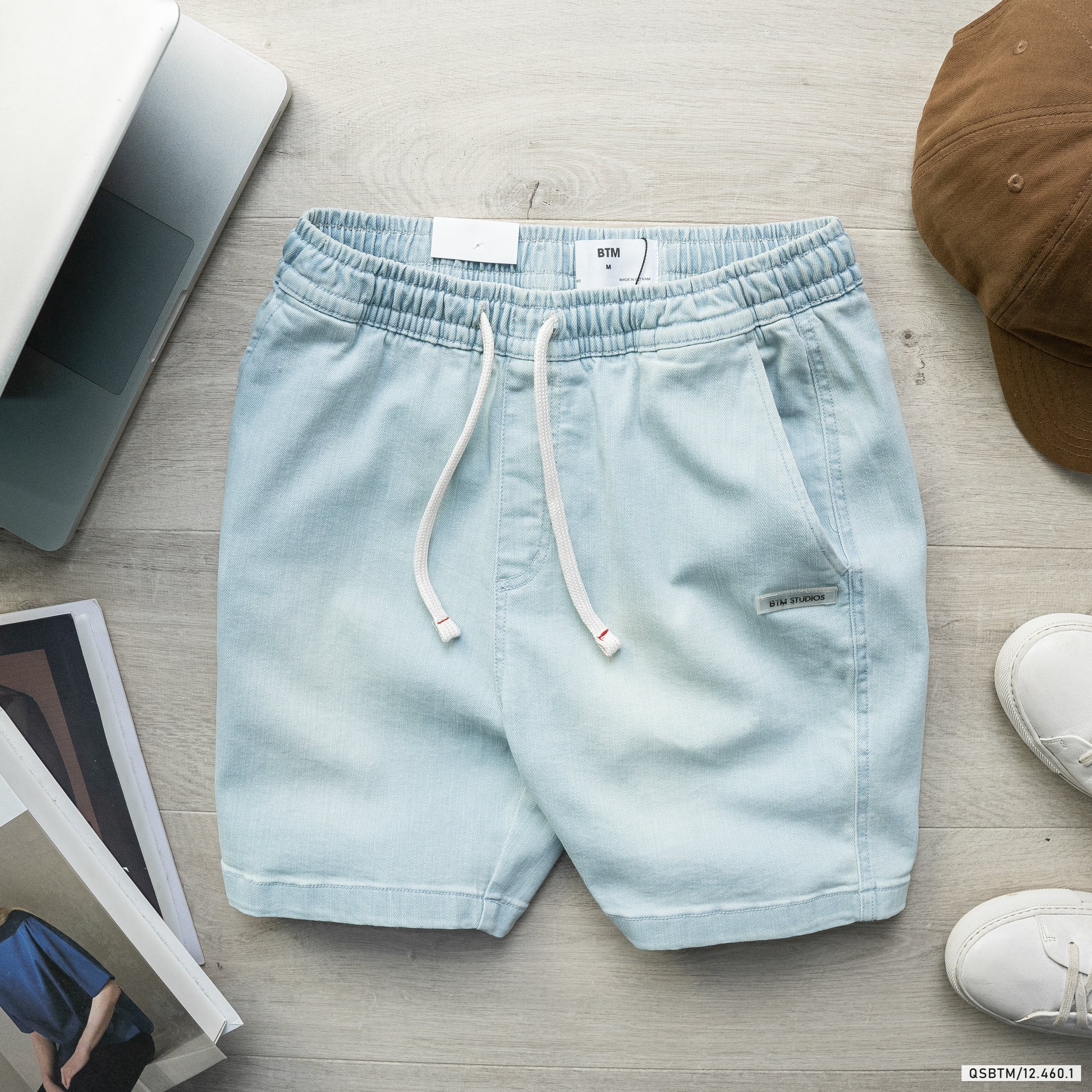 Quần Short jeans BTM 124601
