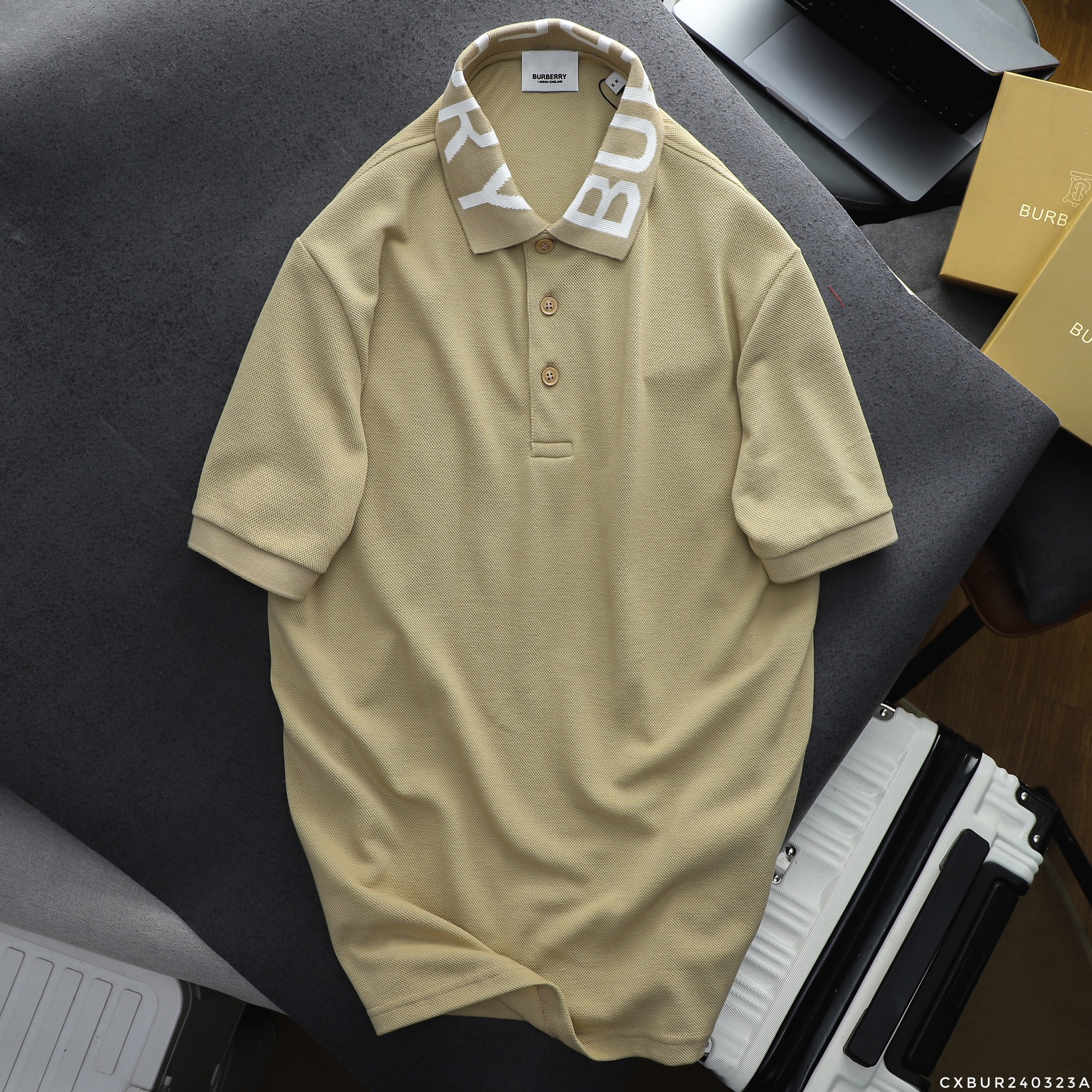 Áo polo BBR cổ chữ PL09
